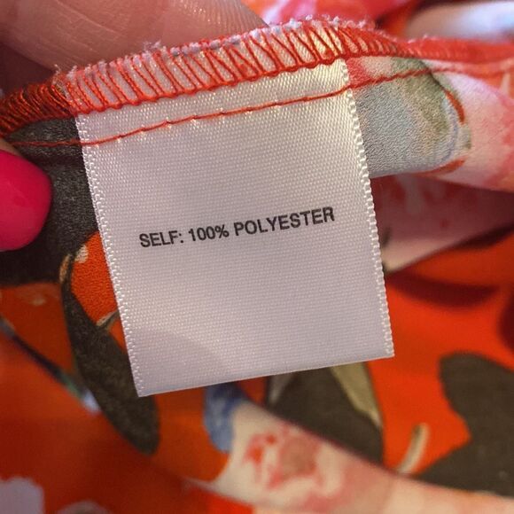 ❤️EUC Rose & Olive Cold Shoulder Top Size Medium❤️ - Picture 7 of 8